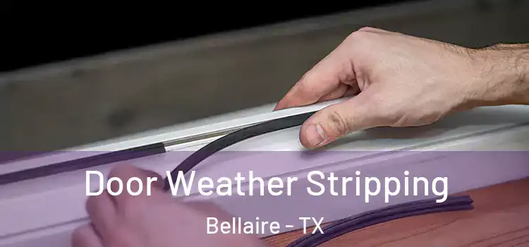  Door Weather Stripping Bellaire - TX