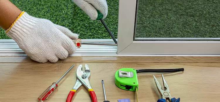Sliding Door Track Replacement in Bellaire, TX